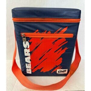 Vintage Chicago Bears Chill Soft Travel Cooler Tailgate, Tailgating NFL